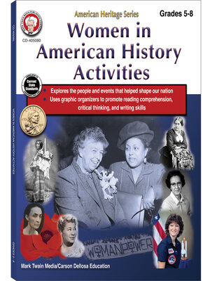 cover image of Women in American History Activities, Grades 5-8